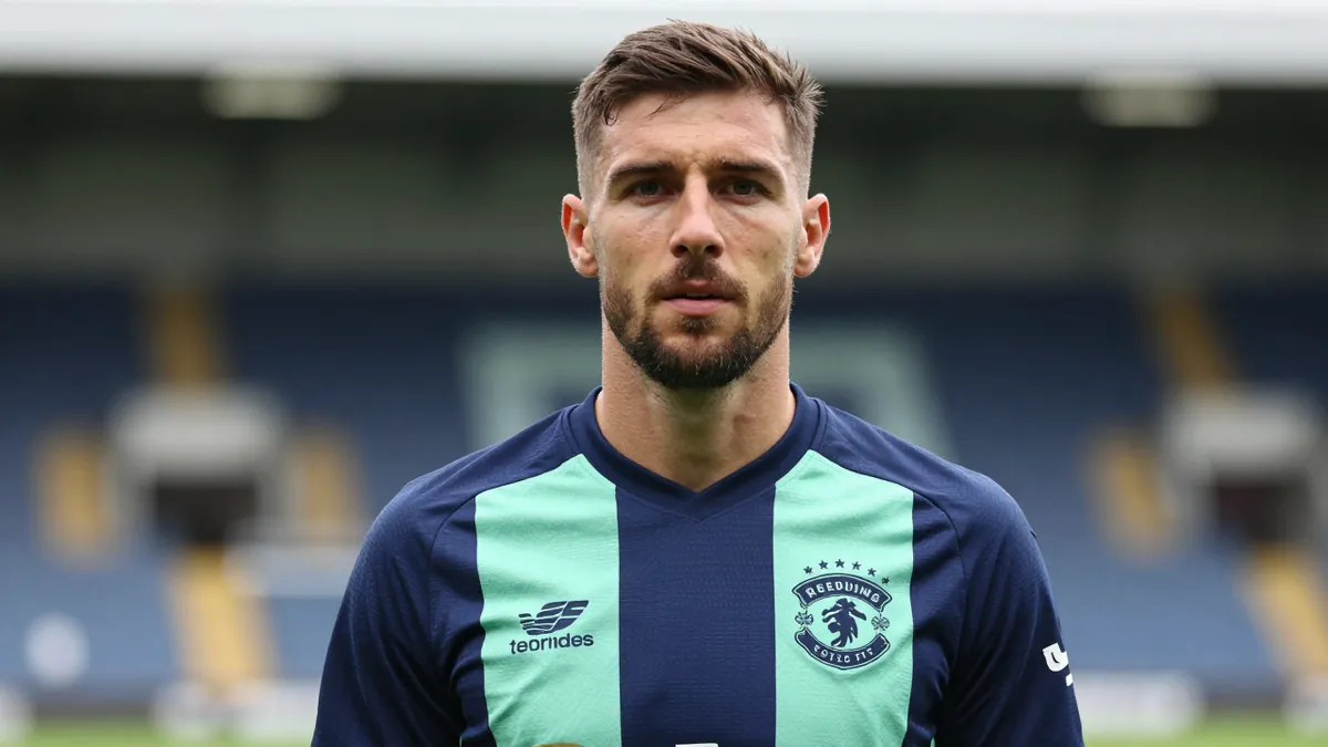 Reading FC 2026-27 Away Kit: Deep Navy and Mint Green… - Reading